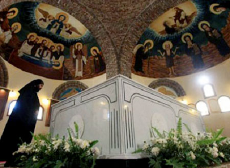 قبر البابا شنودة