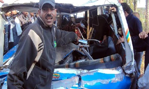 حادث تصادم ببني مزار